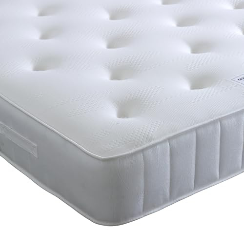 Bedmaster Quartz 2000 Pocket Sprung Memory Foam Mattress All UK Sizes (Double)