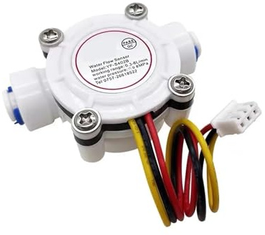 YF-S402B Plastic Flow Sensor Meter Turbine Hall Effect Quick Fit NPN Pulse Signal FlowMeter Versatile Unit Options