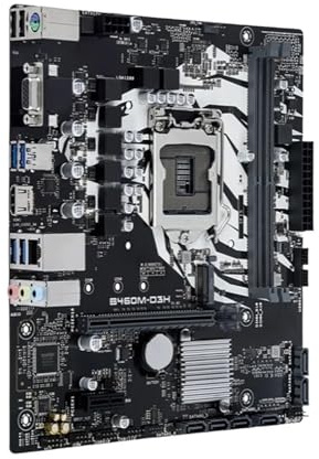 schede madri Scheda madre Fit For B460M-D3H LGA 1200 Intel B460 2x DDR4 64GB M.2 Supporto Miro-ATX i5-10400 i7-10700T i5-10600K i3-10100 i3-10305 cp