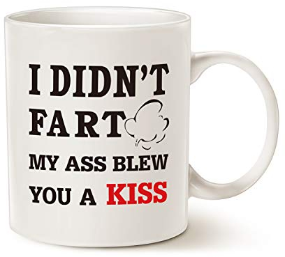 This Funny Quote Coffee Mug Christmas Gifts, Great Gift Ideas Porcelain Cup for Dad, Brother, Friend, White 11 Oz