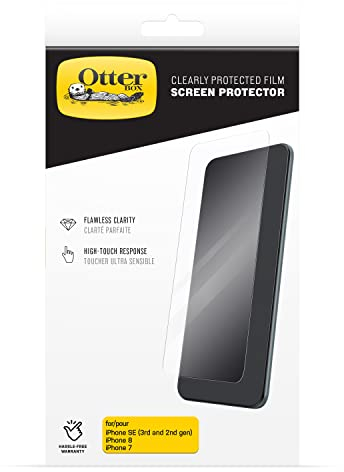 OtterBox CP Film Displayschutz für iPhone 6s/7/8/SE 2. Gen 2020/3. Gen 2022, Displayschutzfilm, Zuverlässiger Schutz vor Kratzern und Schrammen