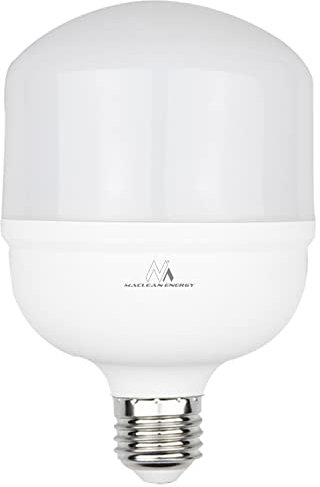 Maclean MCE303 CW LED-Glühbirne E27 Birne LED Leuchtmittel 200 Grad Lichtwinkel Hochleistung Lampe Energiesparlampe Glühlampe Ultrahell (Kaltweiß, 38W / 3990 Lumen)