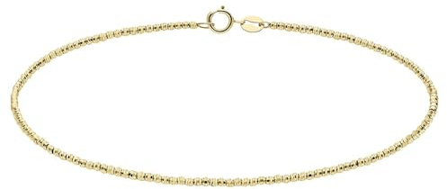 Lucardi - Damen - Armband - 585 Gold - Gelbgold - 17 cm - Nickelfrei