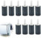10 Stücke Luftstein Für Aquarium,Aquarium Luftstein,2,5 Cm Luftstein Aquarium,Airstone,Zylinder Blase Diffusor,Sprudelstein,Sprudelstein Für Aquarium Für Aquarium-Aquariumpumpe Und Hydroponik