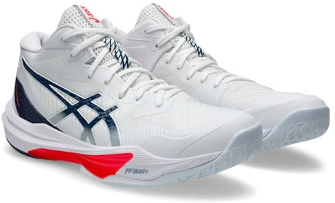 ASICS Herren Sky Elite Ff Mt 3 Sneaker, White Mako Blue, 40 EU