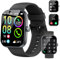 Jugeman Smartwatch Uomo Donna Chiamate Bluetooth, 1.96'' Orologio Smartwatch con Cardiofrequenzimetro/Contapassi/Sonno/SpO2, 113+ Sportive Smart Watch IP68 Impermeabile Fitness Tracker per iOS Android