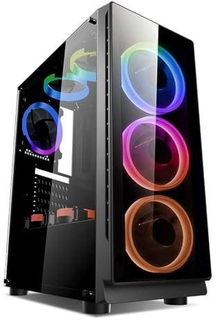 VIST RGB Ryzen 7 5700X - RAM 32Go - NVIDIA GeForce 5060 - SSD 1To nVme - W11