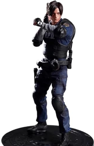 NSXVIE Evil Leon·S·Kennedy 1/6 Aktionsfiguren Desktop Ornamente Sammlermodell Statue 12,59 Zoll