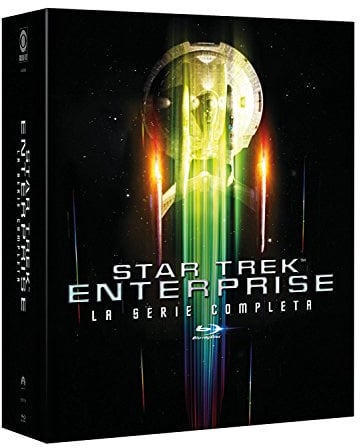 star trek - enterprise - season 01-04 (24 blu-ray) box set BluRay Italian Import