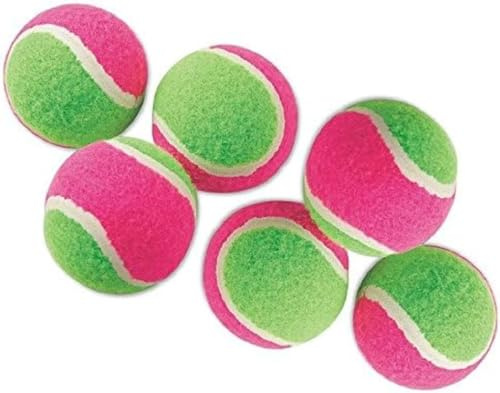 YMCtoys Replacement Sticky Balls for Toss and Catch Sport Game, Hook and Loop, Refill Pack of 6