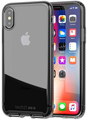 Tech21 Pure Clear Case for Apple iPhone X - Smoke