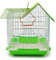BPS Bird Cage Metal Small Cage with Food Bowl and Drinking Bowl Bucket Swing Random Colour 30 x 23 x 39 cm BPS-1164