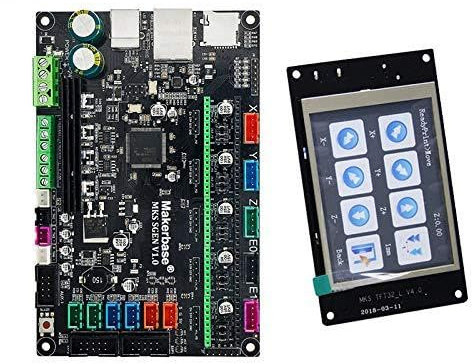 Parti per stampante 3D Smoothieboard MKS SGen Controller Board Smoothiewaere con MKS TFT32 V4.0 Touch Screen MKS SBASE aggiornato (con MKS TFT32)