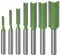 WSOOX 6mm gambo fresa set 7pcs fresa per scanalature frese lavorazione del legno fresa punte dritte per legno frese per router bit