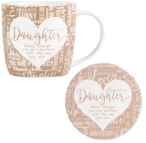 Said with Sentiment 7151 Daughter Mug & Coaster Set
