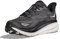HOKA One One 1127896-BWHT Clifton 9 Black/White Women's Scarpe Taglia US 6