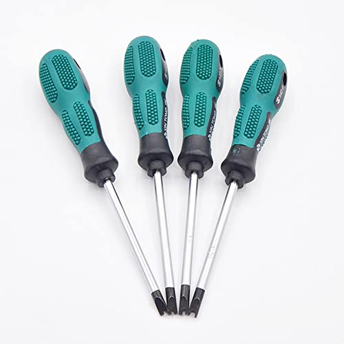 Fongmore Lot de 4 tournevis de type U 16 cm de longueur U1.7 U2.0 U2.3 U2.6 - Kit de tournevis de précision antidérapant avec outil à main magnétique multifonction