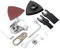 rockible Adaptador de amoladora multiherramienta oscilante, papel de arena oscilante, pulido, herramienta de Motor para carpintería, accesorios de, M10