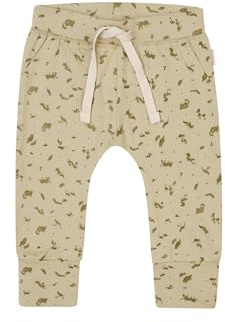 Noppies Unisex Baby Pants Gray Slim Fit Allover Print Hose