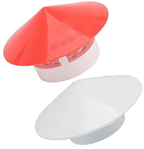 MILISTEN 1Stk PVC-Regenhut schornsteinabdeckung kaminabdeckung regencapes regenkappe regencaps regenmütze durchlauferhitzer Rauchrohr Trockner Schutz Haube Pipeline