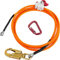 Tsudoku Steel Wire Core Flip Line Kit Adjustable Climbing Positioning Rope for Arborists Climbers Tree Climbers Outdoors