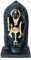 Satre Online and Marketing Shree Ram Lalla Idol, Shree Ram Statue für Zuhause/Auto-Dekoration, Shree Ram Lalla Murti Ayodhya, 9,5 cm Höhe, Schwarz & Gold