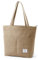 KALIDI Canvas Tasche Damen Handtasche mit Vorderen Taschen Umhängetasche Shopper Tasche Damen Groß Schultertasche für Schule Arbeit Einkauf Alltag Reisen