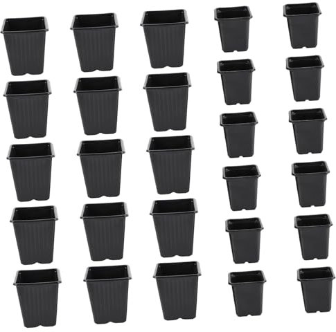 CAXUSD Recipientes para Plantar 27 Bandejas De Plántulas De Excelente Ventilación y Drenaje