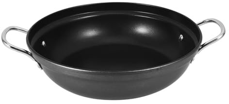 Pentola Cucina, Grande capacità, pentola Bassa zuppa, Wok in Ferro, pentola brodo in Ferro, Piccola pentola Cucinare, padelle in Ferro Cucinare, pentola Calda Uso Domestico, Padella Cucinare in casa