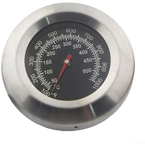 Termómetro de parrilla, termómetro de barbacoa para exteriores, material robusto y diseño fácil de usar para un control preciso de la temperatura