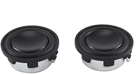 Qusedwey 2Pcs 1 Inch Mini Speaker 4 Ohm 3W 28MM Full Range Sound Side Speaker Bluetooth LoudSpeakers