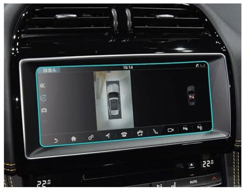 Auto Navi Folie Für Jaguar Für F-PACE Für XFL 2019 Zubehör Auto Gehärtetem Glas Bildschirm Navigation Schutz Film DVD GPS Multimedia LCD Schutz Auto Displayschutzfolie