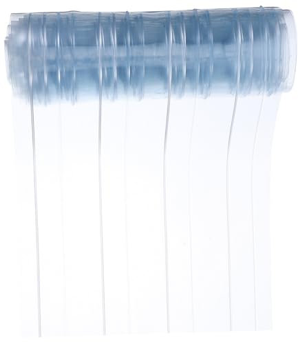 Warmhm Dog Door Replacement Flap PVC Strip Curtain for Dog Kennels Clear Plastic Flap Door Efficient Space Divider for Pet Areas Thick Wide Long