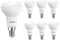 Tech Traders ® Reflector R50 E14 LED Bulbs, 7W LED Cool White Small Edison Screw Bulb, Replace to 70W Filament Bulbs, Non-Dimmable, 560Lm, LED Light Bulb, SES Energy Saving Bulbs-6Pack (6500K)