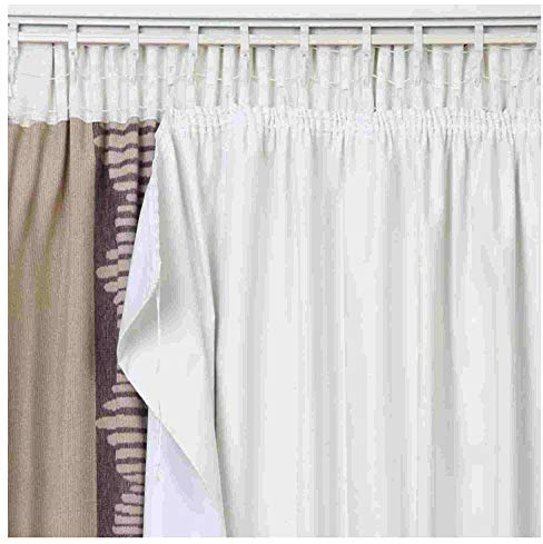rejuvopedic Umlout Blackout Thermal Curtain Lining Readymade To Fit Curtains 66 width x 54 drop, (Inc. Hooks) Choice Of 9 Sizes
