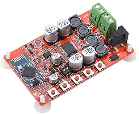 Keenso Bluetooth Audio Verstärkermodul, TDA7492P CSR8635 Bluetooth V4.0 50W + 50W Doppelkanal Drahtloses Bluetooth Audio Empfänger und Verstärker Modul J3J7 Module