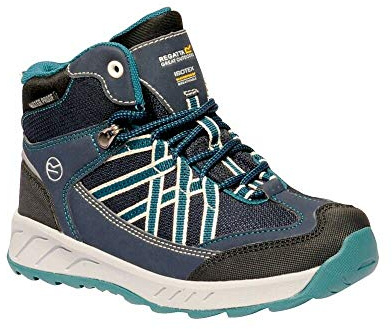 Regatta Unisex Kid's Samaris Mid' Walking Boot, Navy/Deep Lake 11 UK