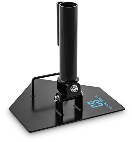 CAPITAL SPORTS Antae, Landmine, Langhantelaufnahme, Core-Trainer, Langhantelstangen mit 25 oder 50 mm Gewichtsaufnahme, Flexibles Gelenk, 360° Bewegungsradius, maximale Belastung: 200 kg, schwarz