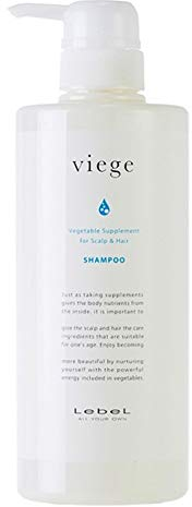 Lebel Viege Hair Shampoo - 600ml (Green Tea Set)