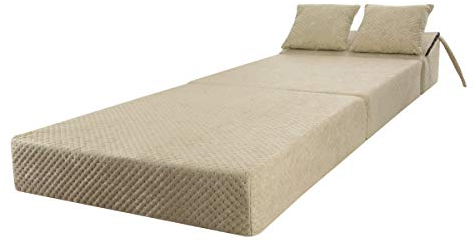 Stillerbursch® Klappmatratze Conforto 15cm | Gästematratze Faltmatratze Notbett | Mikrofaser | Made in Germany | Ökotex 100 | 3-teilige Faltmatratze | Abnehmbarer Bezug | 70x195x15 | Faltbare Matratze