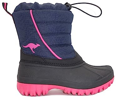 KangaROOS K-Ben, Stivali da Neve Donna, Blau, 37 EU