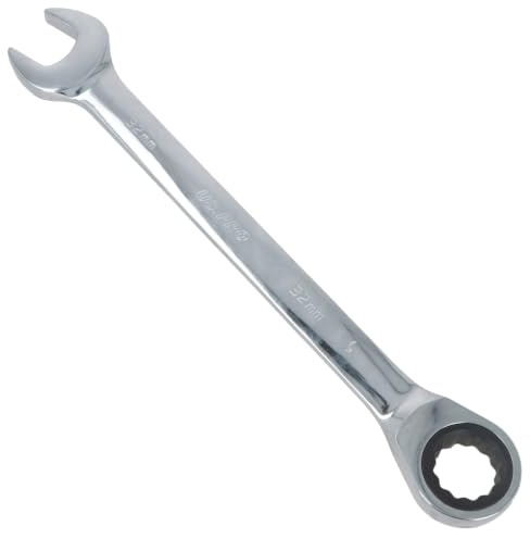 AB Tools 32mm Metric MM Combination Gear Ratchet Spanner Wrench 72 Teeth