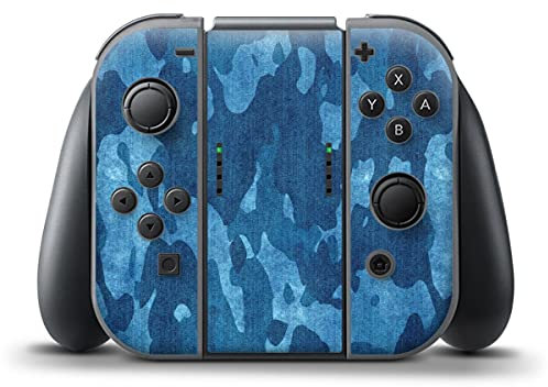DeinDesign Skin kompatibel mit Nintendo Switch Controller Folie Sticker Camouflage Abdruck Tarnmuster