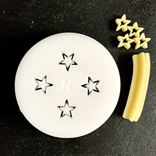 BNN - Avance/Serie 7000 - Makkaroni/Gomiti – Pasta Disc kompatibel mit Philips Pasta Maker Avance/Serie 7000 (Macaroni Star - 12mm)