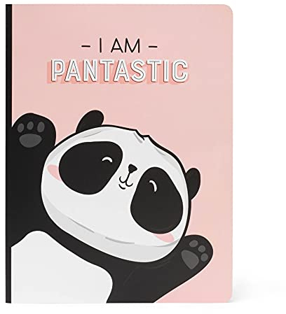 Legami Foglio B5 - Quaderno a Righe, Multicolore (Panda), 18,5x24,8 Cm