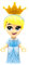 LEGO Disney Princess Cinderella Kleine Mikro-Puppe aus 43193 (Beutel)