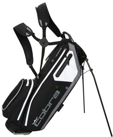 Cobra Golf 2022 Ultralight Pro + Standtasche (schwarz-weiß, Einheitsgröße)