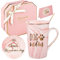 DONGSHANGIFT Tazza mamma cane Tazza per cane novità Regali per mamma cane per amanti del cane Regali di compleanno per la festa della mamma del cane 420ML con set regalo(rosa-mamma cane)