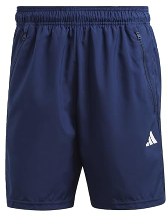 adidas Herren Train Essentials Woven Training Shorts, Dark Blue/White, L 9 inch