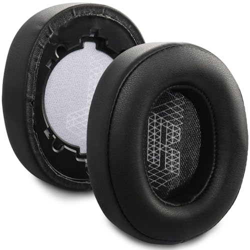 Live 500 BT Ersatz-Ohrpolster aus Proteinleder, kompatibel mit JBL Live 500BT kabellosen Over-Ear-Kopfhörern, weiche und geräuschisolierende Memory-Schaum-Ohrenschützer
